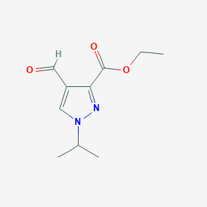 Ethyl 4-formyl-1-propan-2-ylpyrazole-3-carboxylate