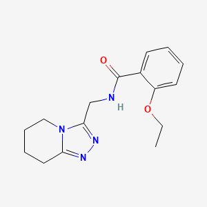 2-ethoxy-N-(5,6,7,8-tetrahydro[1,2,4]triazolo[4,3-a]pyridin-3-ylmethyl)benzamide