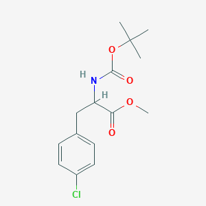 Methyl 2-{[(tert-butoxy)carbonyl]amino}-3-(4-chlorophenyl)propanoate