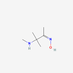 (2E)-3-methyl-3-(methylamino)butan-2-one oxime