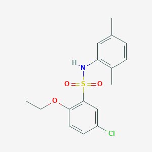 5-chloro-N-(2,5-dimethylphenyl)-2-ethoxybenzene-1-sulfonamide