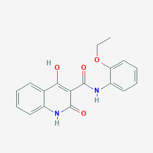 N-(2-ethoxyphenyl)-4-hydroxy-2-oxo-1,2-dihydroquinoline-3-carboxamide