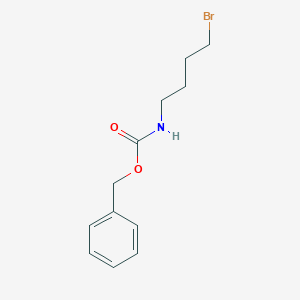 molecular formula C12H16BrNO2 B026602 苄基(4-溴丁基)氨基甲酸酯 CAS No. 101625-10-9