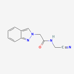 N-(Cyanomethyl)-2-indazol-2-ylacetamide