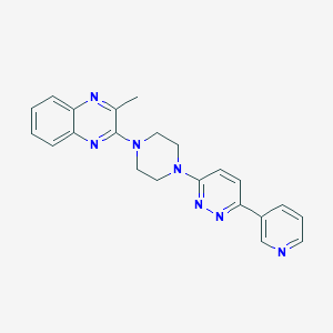 2-Methyl-3-[4-(6-pyridin-3-ylpyridazin-3-yl)piperazin-1-yl]quinoxaline