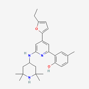 molecular formula C27H35N3O2 B2660364 BRITE-338733 