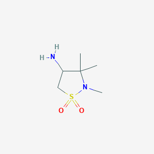 4-Amino-2,3,3-trimethylisothiazolidine 1,1-dioxide