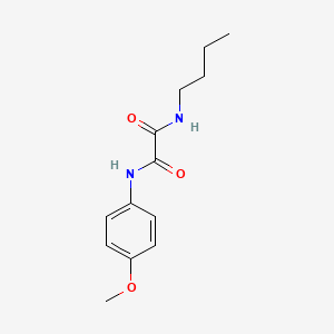 molecular formula C13H18N2O3 B2660410 N1-butyl-N2-(4-methoxyphenyl)oxalamide CAS No. 21782-35-4