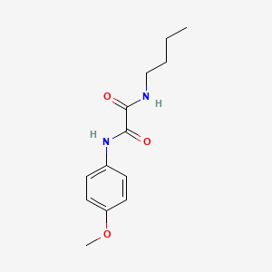 N-butyl-N'-(4-methoxyphenyl)oxamide
