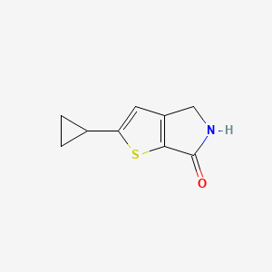 2-Cyclopropyl-4H-thieno[2,3-c]pyrrol-6(5H)-one