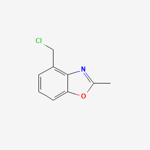 4-(Chloromethyl)-2-methylbenzo[d]oxazole
