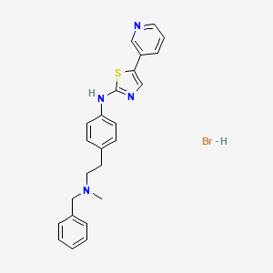 molecular formula C24H25BrN4S B2660447 GSK205 CAS No. 1263068-83-2