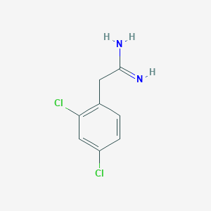 2-(2,4-Dichlorophenyl)acetimidamide
