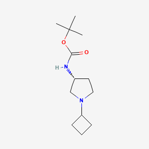 (R)-tert-Butyl 1-cyclobutylpyrrolidin-3-ylcarbamate