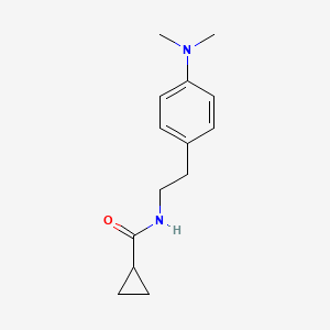 N-(4-(dimethylamino)phenethyl)cyclopropanecarboxamide