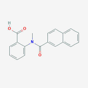 2-[Methyl(naphthalen-2-ylcarbonyl)amino]benzoic acid