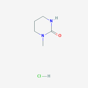 1-Methyl-1,3-diazinan-2-one hydrochloride