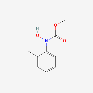 molecular formula C9H11NO3 B2660734 Methyl N-hydroxy-2-methylphenylcarbamate CAS No. 151830-35-2