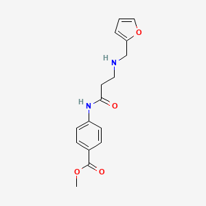Methyl 4-{3-[(2-furylmethyl)amino]propanoylamino}benzoate