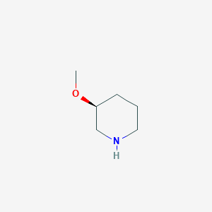 molecular formula C6H13NO B2660744 (S)-3-Methoxypiperidine CAS No. 4045-29-8; 651341-54-7; 793667-32-0