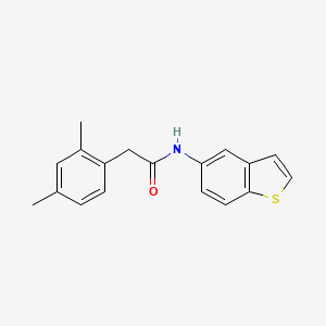 N-(benzo[b]thiophen-5-yl)-2-(2,4-dimethylphenyl)acetamide