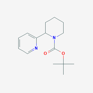 molecular formula C15H22N2O2 B2660794 tert-Butyl 2-(pyridin-2-yl)piperidine-1-carboxylate CAS No. 1352498-71-5