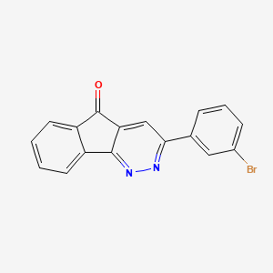 3-(3-bromophenyl)-5H-indeno[1,2-c]pyridazin-5-one