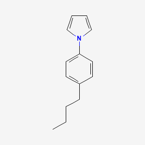 molecular formula C14H17N B2660800 1-(4-butylphenyl)-1H-pyrrole CAS No. 383137-88-0