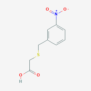 [(3-Nitrobenzyl)thio]acetic acid