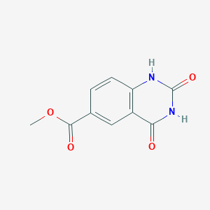 molecular formula C10H8N2O4 B2660948 Methyl 2,4-dioxo-1,2,3,4-tetrahydroquinazoline-6-carboxylate CAS No. 939979-80-3
