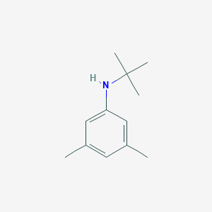 molecular formula C12H19N B026611 N-叔丁基-3,5-二甲基苯胺 CAS No. 110993-40-3