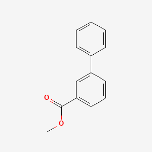 molecular formula C14H12O2 B2661185 Biphenyl 3-carboxylic acid methyl ester CAS No. 16606-00-1