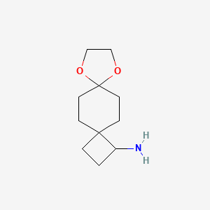 1-Aminospiro[3.5]nonan-7-one ethylene glycol acetal