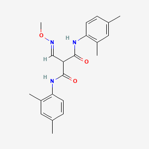 N~1~,N~3~-bis(2,4-dimethylphenyl)-2-[(methoxyimino)methyl]malonamide