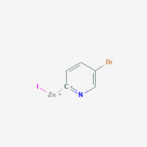 molecular formula C5H3BrINZn B2661299 (5-Bromopyridin-2-yl)zinc iodide CAS No. 1065486-64-7