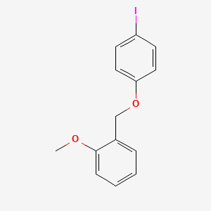 1-(4-Iodophenoxymethyl)-2-methoxybenzene