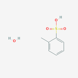 molecular formula C7H10O4S B2661426 2-Methylbenzenesulfonic acid hydrate CAS No. 1914148-59-6