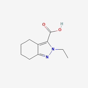 2-Ethyl-4,5,6,7-tetrahydro-2H-indazole-3-carboxylic acid
