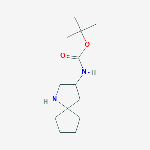 tert-Butyl (1-azaspiro[4.4]nonan-3-yl)carbamate