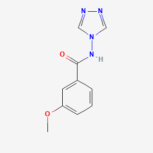 3-methoxy-N-(4H-1,2,4-triazol-4-yl)benzamide