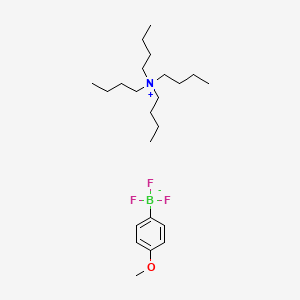 molecular formula C23H43BF3NO B2661872 Tetrabutylammonium (4-methoxyphenyl)trifluoroborate CAS No. 411206-85-4