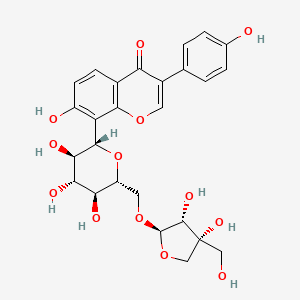 molecular formula C26H28O13 B2661899 Mirificin CAS No. 103654-50-8; 1228105-51-8