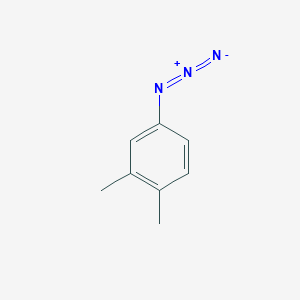 molecular formula C8H9N3 B2661929 4-azido-1,2-dimethylbenzene CAS No. 270256-21-8