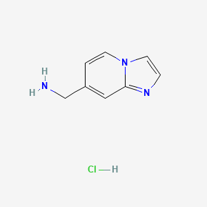 Imidazo[1,2-a]pyridin-7-ylmethanamine hydrochloride