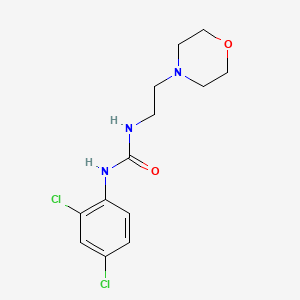 N-(2,4-dichlorophenyl)-N'-(2-morpholinoethyl)urea
