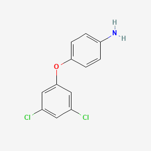 molecular formula C12H9Cl2NO B2662086 4-(3,5-Dichlorophenoxy)aniline CAS No. 76198-51-1