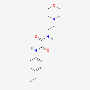 N'-(4-ethylphenyl)-N-(2-morpholin-4-ylethyl)oxamide