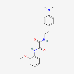 B2662089 N1-(4-(dimethylamino)phenethyl)-N2-(2-methoxyphenyl)oxalamide CAS No. 953987-32-1