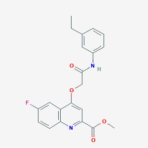 3-(azepan-1-ylsulfonyl)-N-(3-methoxybenzyl)-1-methyl-1H-pyrazole-4-carboxamide