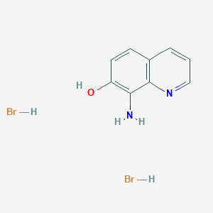 8-Aminoquinolin-7-ol;dihydrobromide